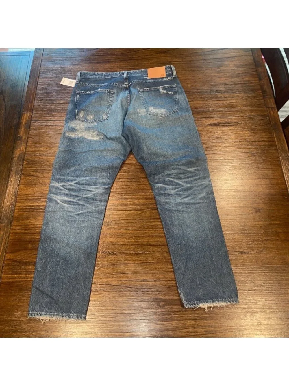 AG Apex Relaxed Tapered Jean Mens 32x30 Distressed Grunge Slouchy AG-ED Denim